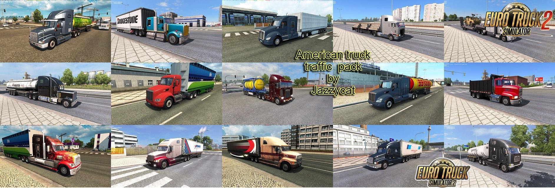 American Truck Traffic Pack v 1.3.3 by Jazzycat