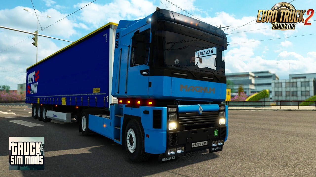 Renault Magnum Integral 390 + Interior v1.0 - New 2016 (1.25.x) for ETS 2