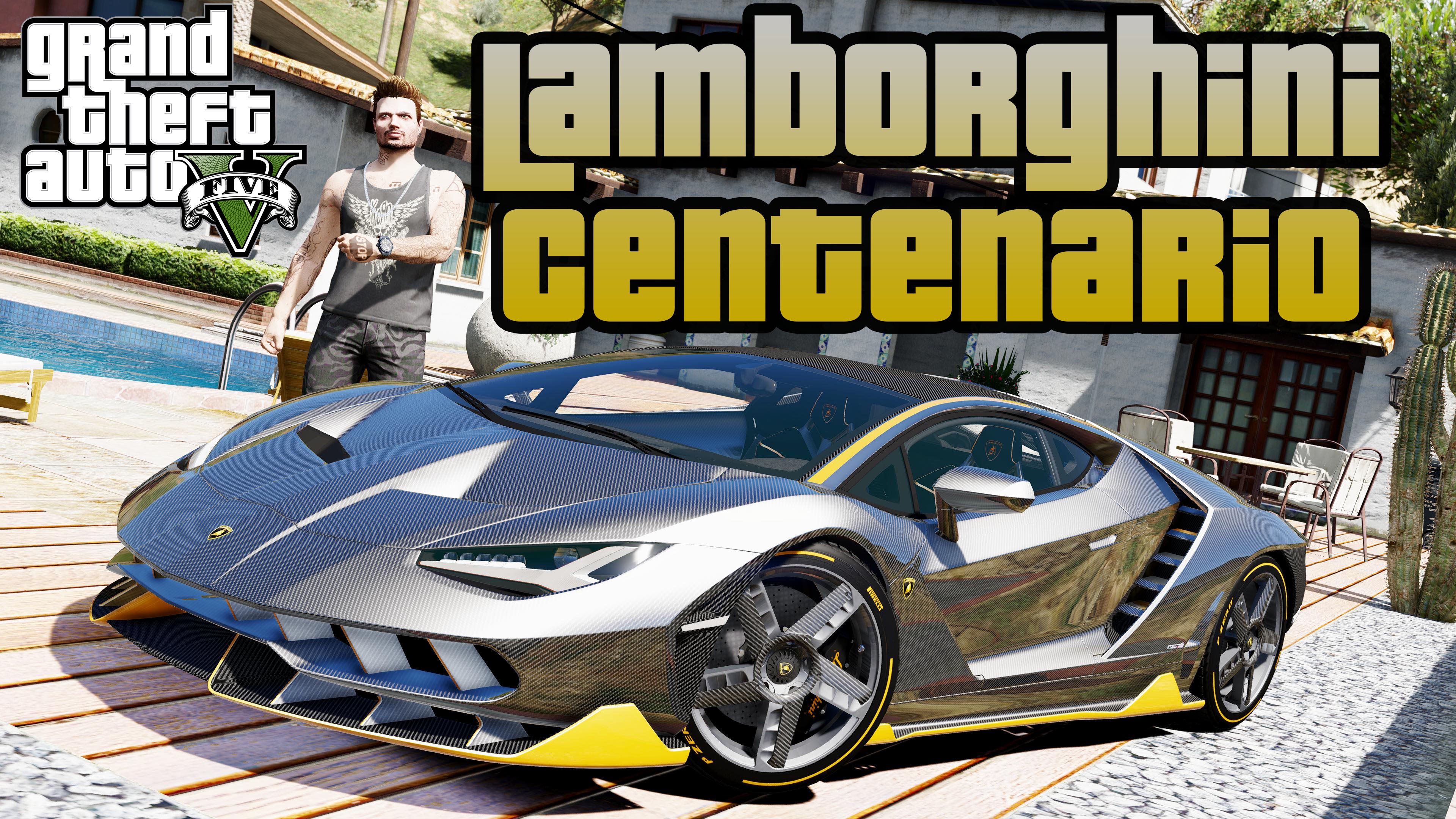 Lamborghini Centenario LP 770-4 2017 v1.3a for GTA 5 Lamborghini Centenario LP 770-4 2017 v1.3a for GTA 5