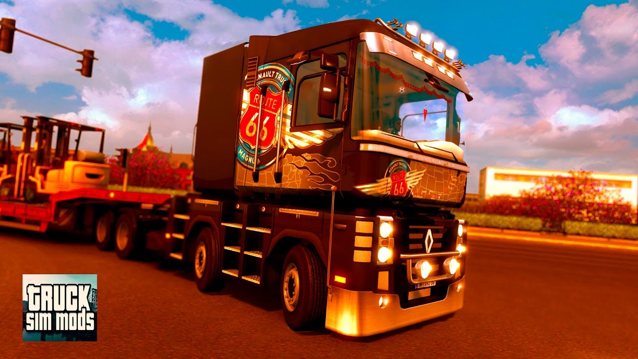 Renault Magnum 2009 Reworked v1.0 (1.25.x) for ETS 2 Renault Magnum 2009 Reworked v1.0 (1.25.x) for ETS 2