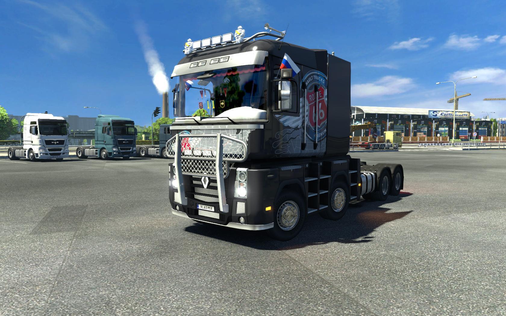 Renault Magnum 2009 Reworked v1.0 (1.25.x) for ETS 2 Renault Magnum 2009 Reworked v1.0 (1.25.x) for ETS 2