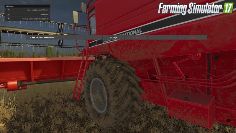 Repair Vehicles Mod v1.31 for Fs17