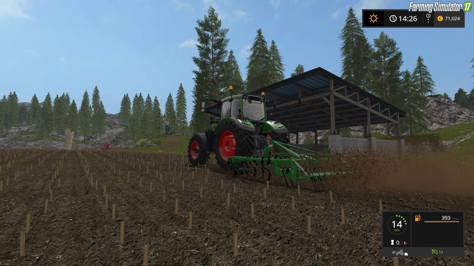 Laumetris suspended cultivator KLL-4 v1.0 for FS 17 Laumetris suspended cultivator KLL-4 v1.0 for FS 17