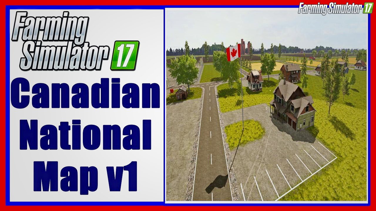 Canadian National Map v1.0 for FS 17