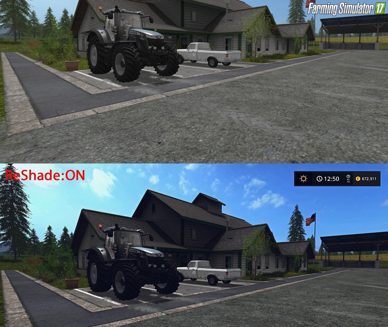 Reshade Edit by Darken-B v1.0 for Fs17