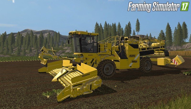 Ropa Euro Maus 5 v1.3 Combine for Fs17