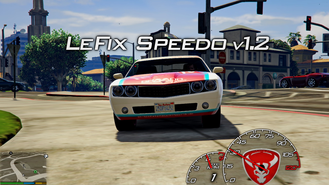 Speedometer v1.2.4a for GTA 5