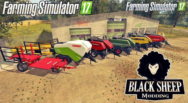 Pack Balestacker Reman and Baler v1.0 for Fs17