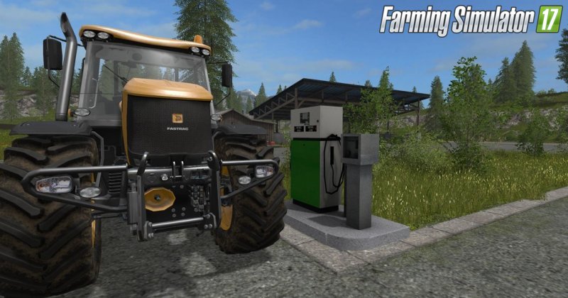 Placeable Fuelstation for Fs17