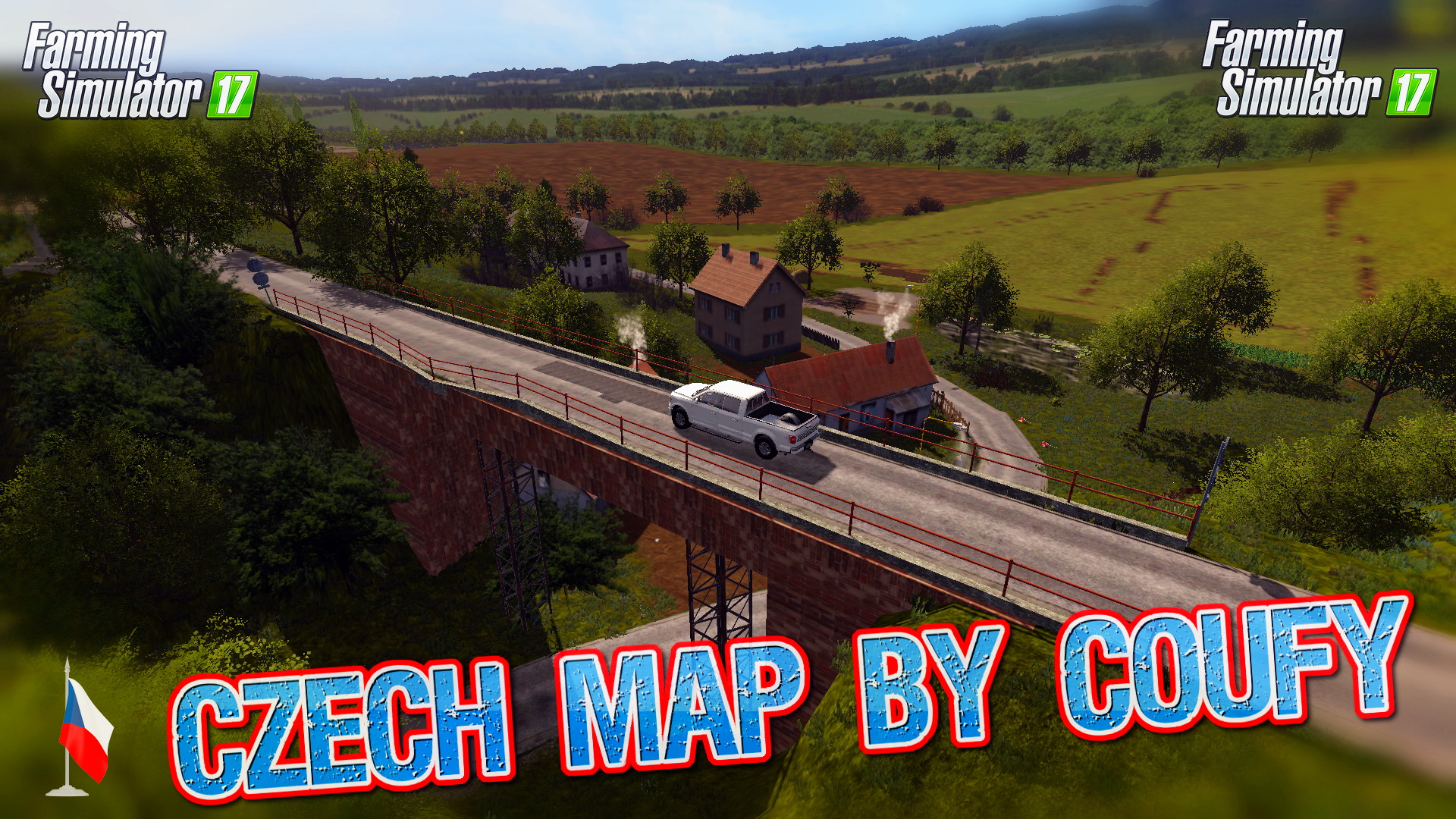 Czech Map v3.0 by Coufy for FS 17