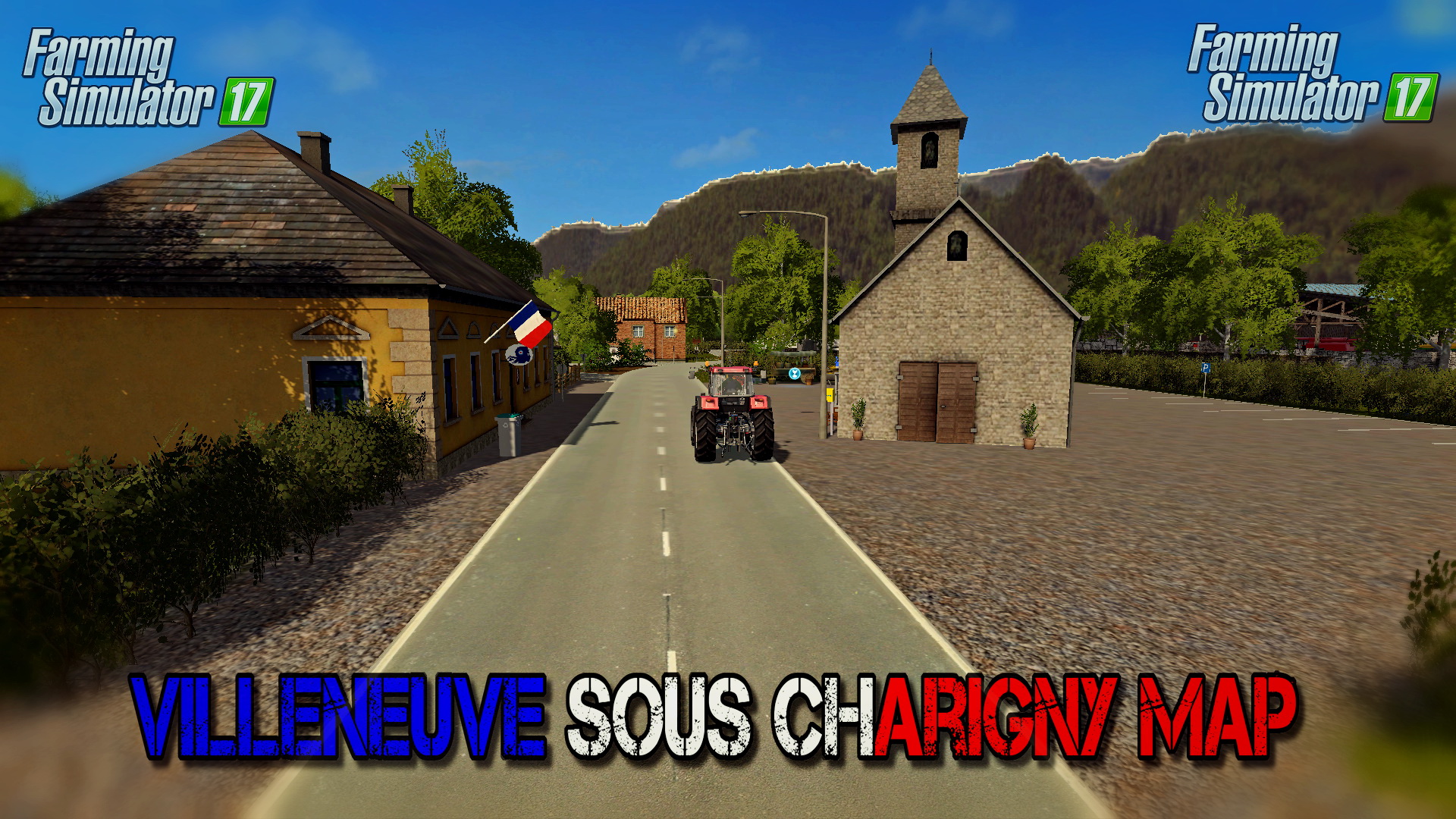 Villeneuve Sous Charigny Map v1.0 for FS 17