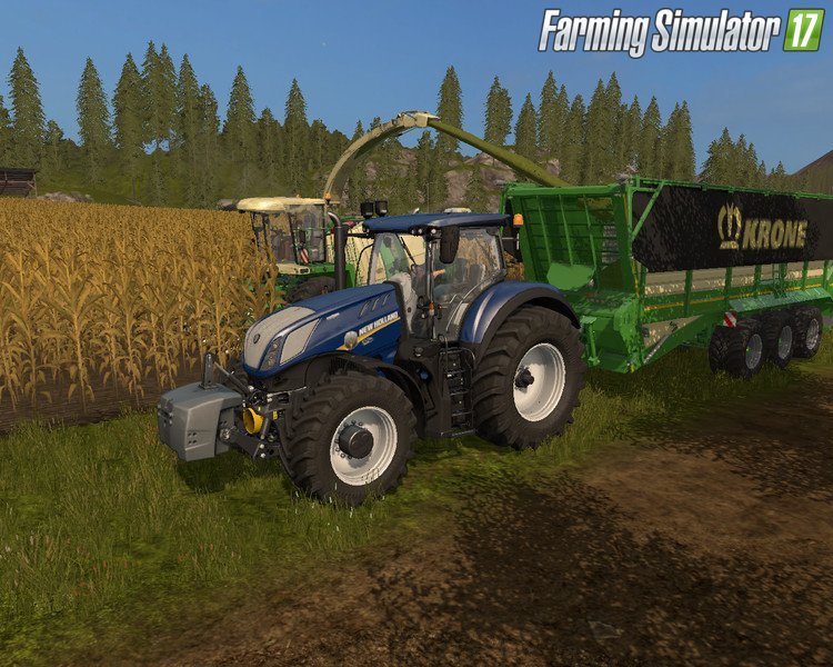 New Holland T7 Blue Power v1.0 for Fs17