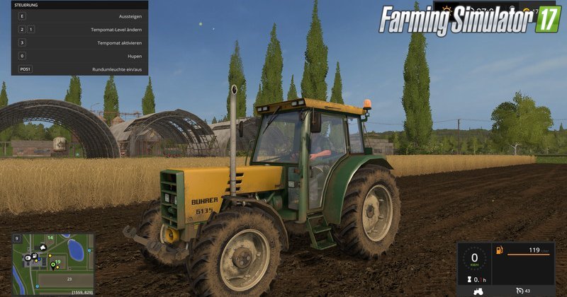 Tractor Buehrer 6135A v1.0 for Fs17