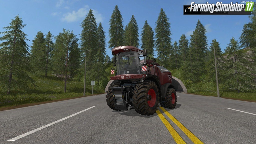 Krone Big X 580 Tuning Edition for Fs17