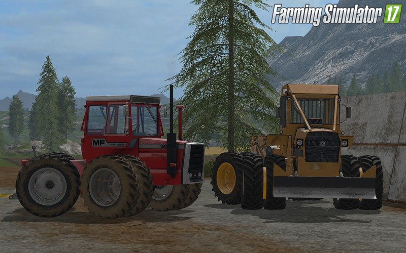 Tractors Massey Ferguson 1200 and 1250 v1.0.0.0 for Fs17