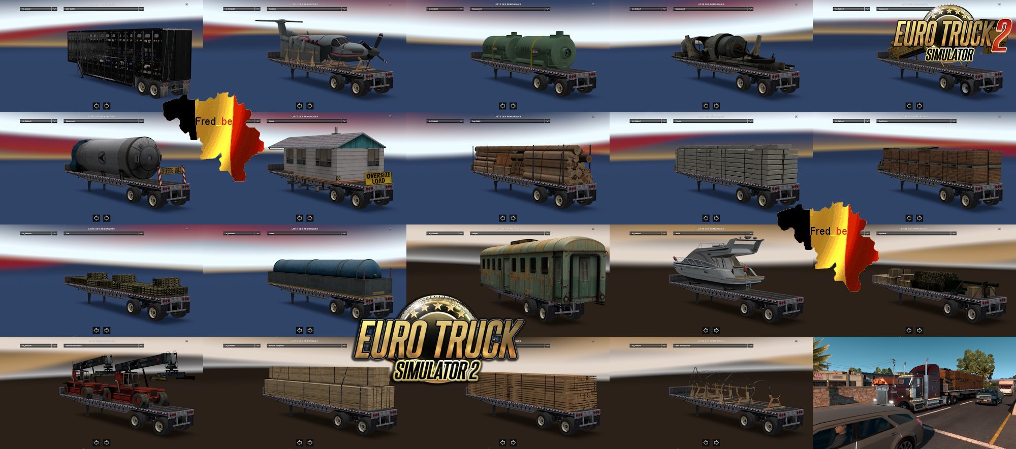 Trailer Pack Overweight v1.0 (Updated) (1.27.x) for ETS 2
