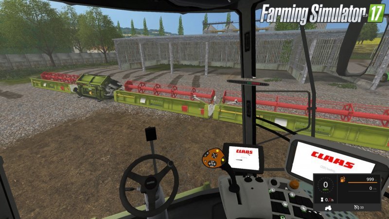 Claas Lexion 780 + Headers for Fs17