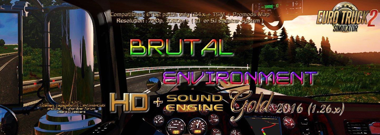 Brutal Environment Light Mod by Stewen for Ets2