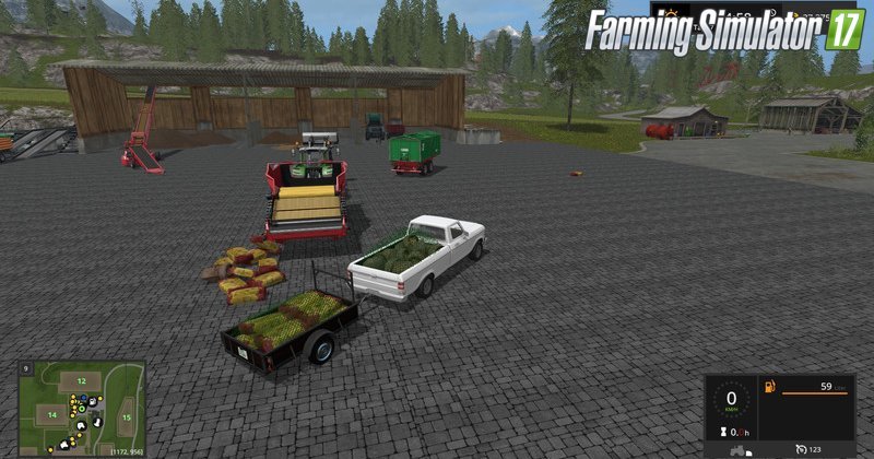 Fertilizer, Seeds and Pig Feed Refill with Hand v1.2.1.0 for Fs17