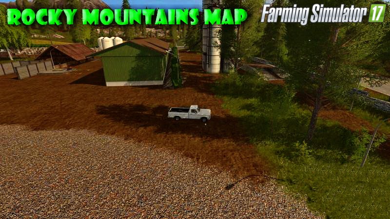 Rocky Mountains Map v1.1 for FS 17