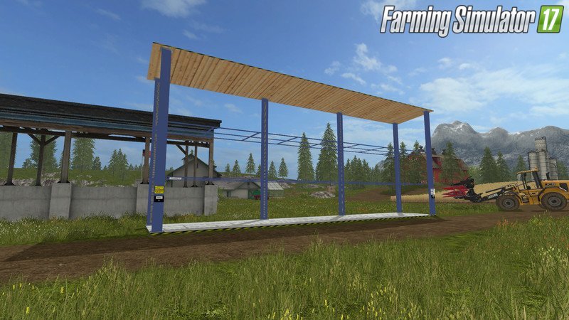 Animated Schwerlastregal v1.2GE for Fs17