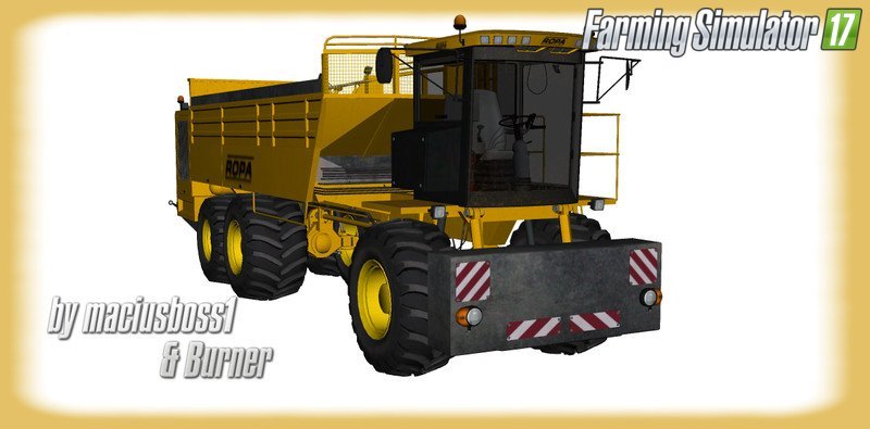 Ropa Euro Tiger Uber loaders v1.0 for Fs17