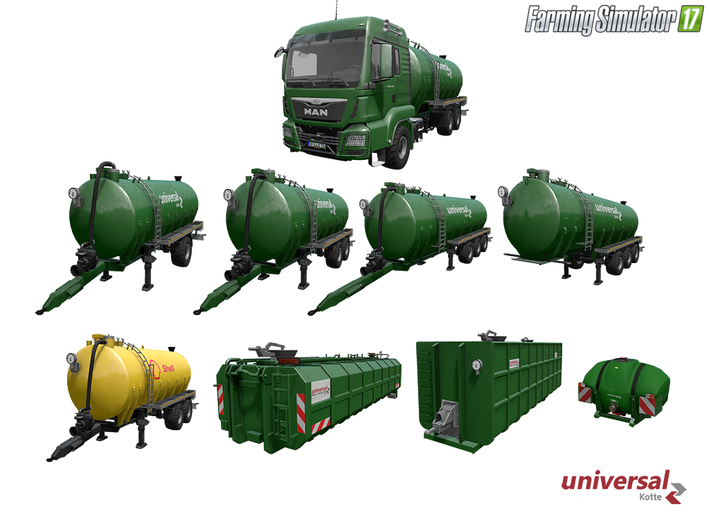 Kotte Universal Pack v1.0.0.4 for Fs17