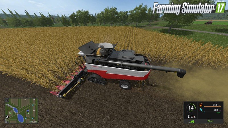 Rostselmash Torum 760 pack options v1.0 for Fs17