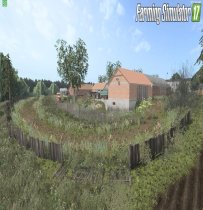 Gilus kaimas / Deep Village Map v1.0 for Fs17