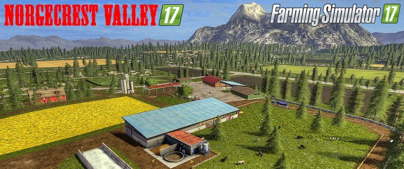 NorgeCrest Valley 17 v1.0 / CoppedStraw & animated drinkers for F