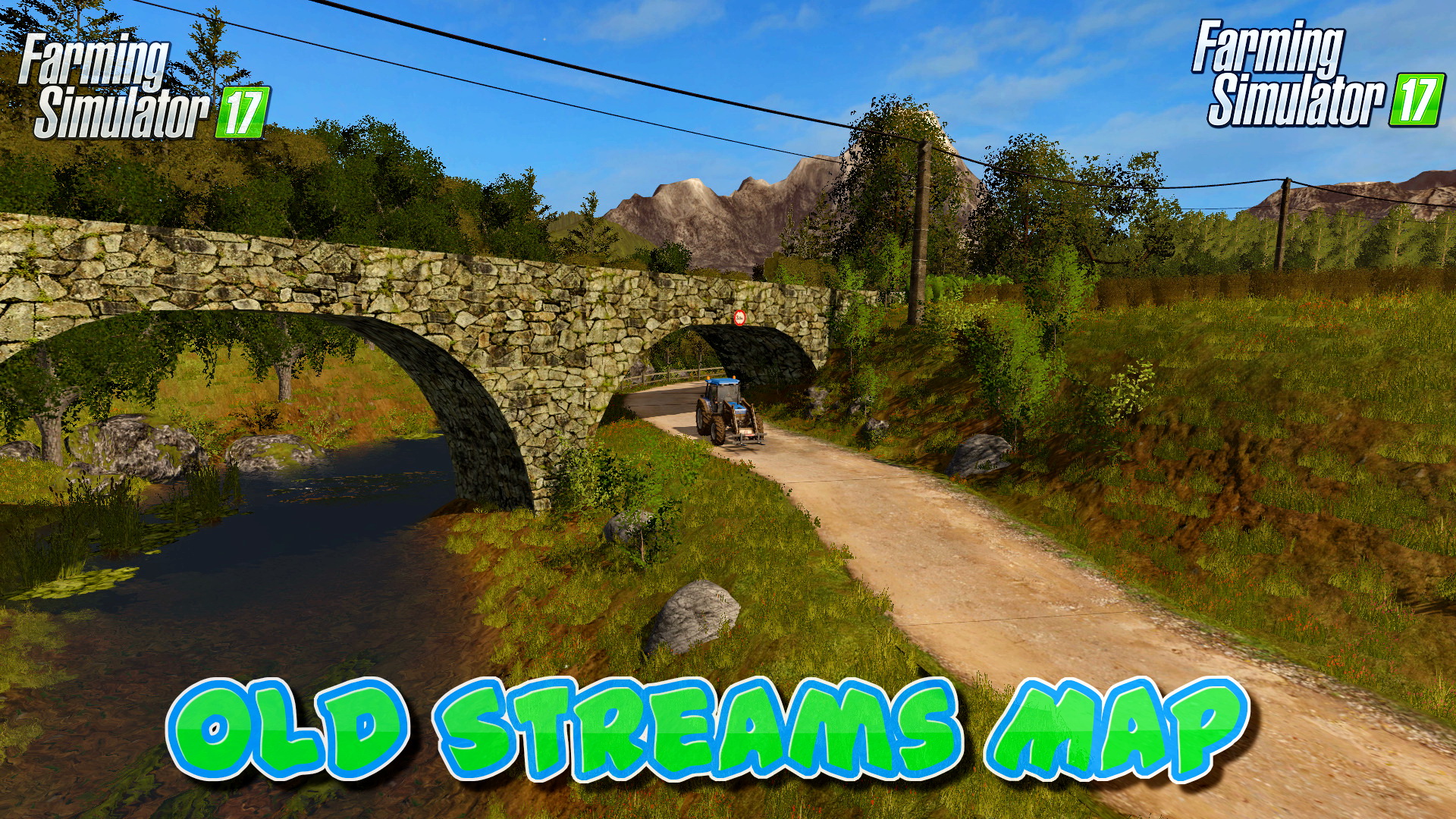 Old Streams Map v1.0 for FS 17