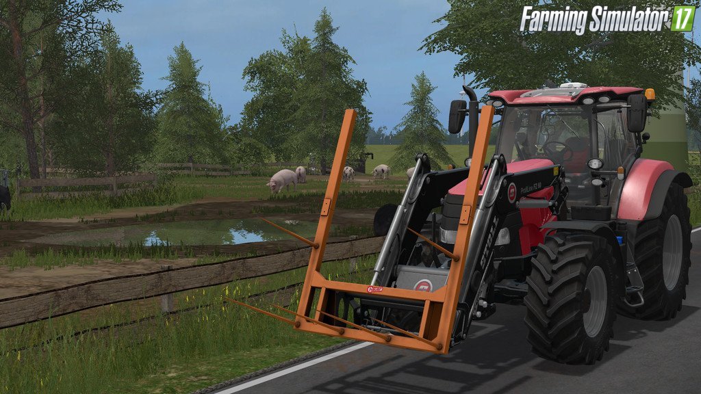 Hauer Bale Fork for Fs17
