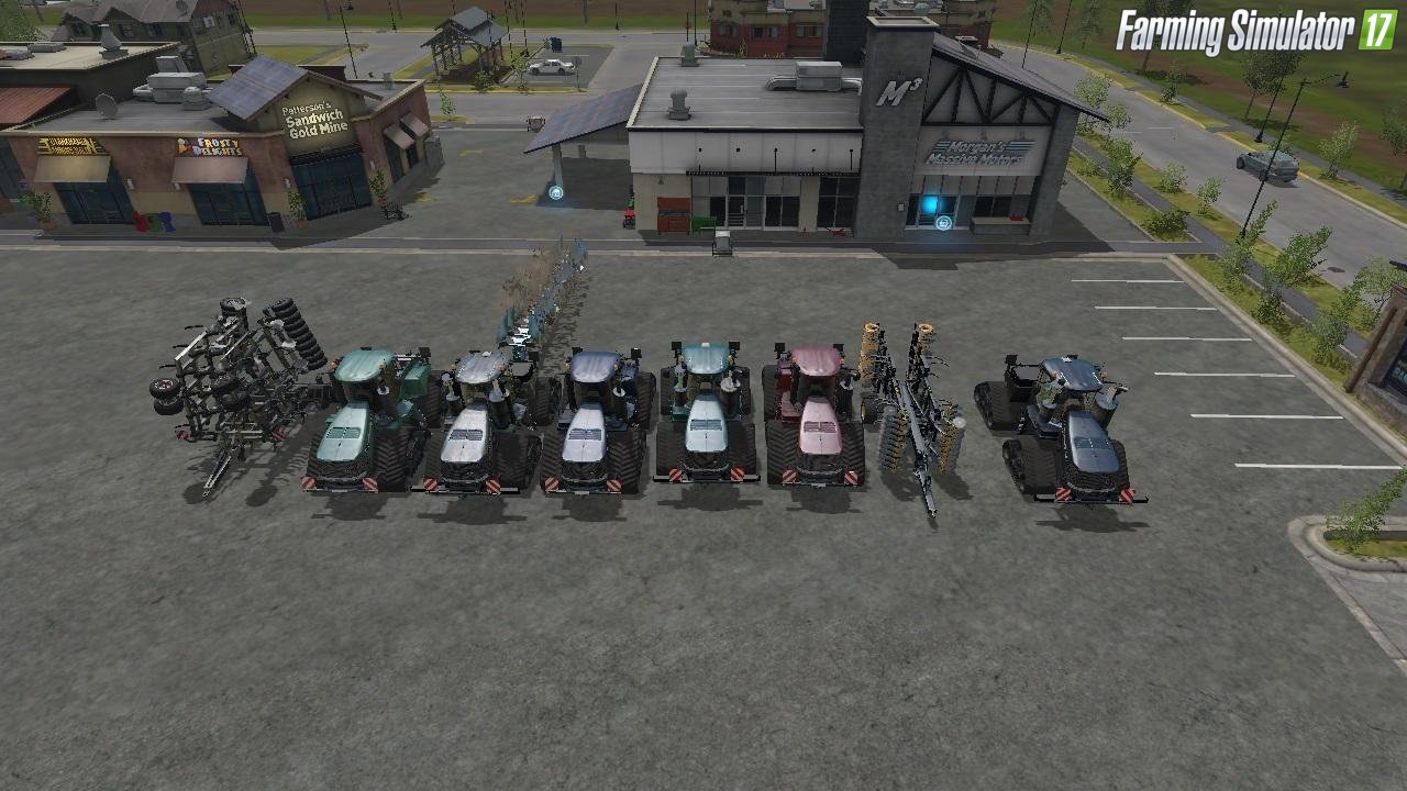 Case Tractors, Pough, Cultivator v1.1 for Fs17
