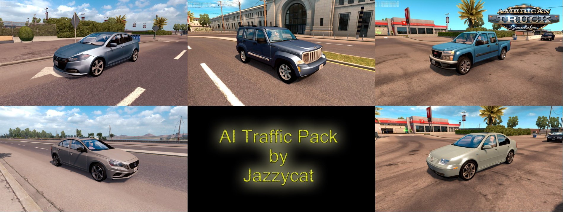 AI Traffic Pack v 1.6 by Jazzycat