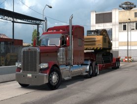 Peterbilt 389 interior/exterior rework v1.0 for Ats