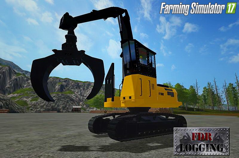 Clamshell Loader v1.0 by FDR Logging for FS 17