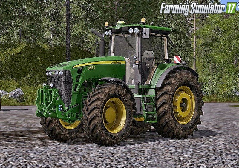 Tractor John Deere 8530 v1.0 for Fs17