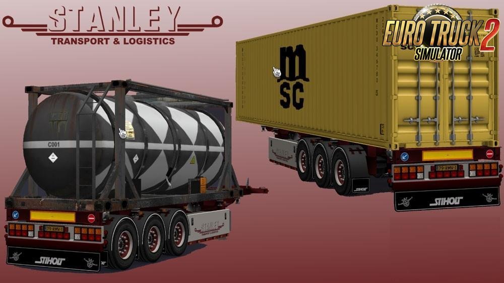 Trailer Pack v1.3 by Stanley + Templates for Ets2