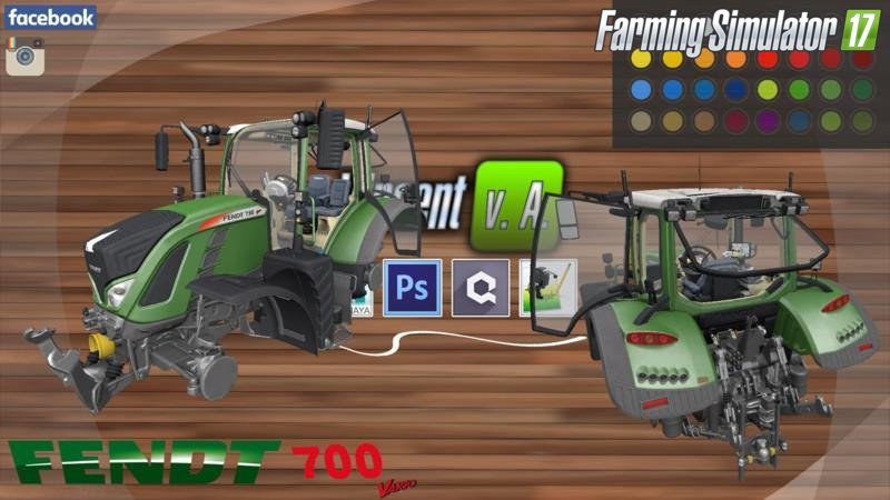 Fendt Vario 700 Package v1.0 (Beta) for Fs17