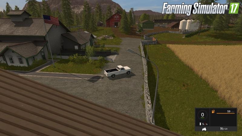 Rocky Mountains Map v1.1 for FS 17