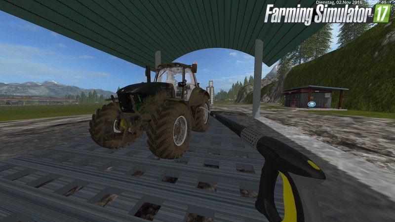 Washing area placeable v1.1 for Fs17