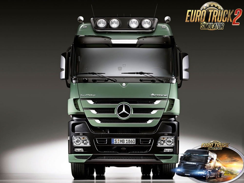 Mercedes Benz Actros MPIII OM502LA V8 Sound for Ets2