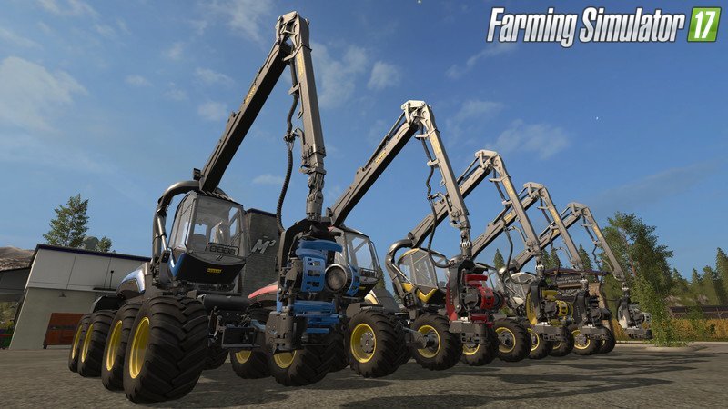 Ponsse ScorpionKing Pack v1.7 for Fs17 Ponsse ScorpionKing Pack v1.7 for Fs17