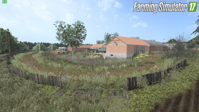 Gilus kaimas / Deep Village Map v1.0 for Fs17
