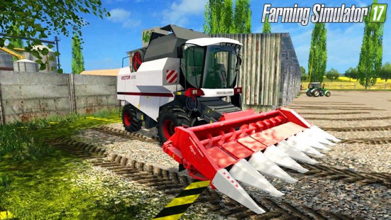Combine Rostselmash Vector 410 v1.0 for FS 17