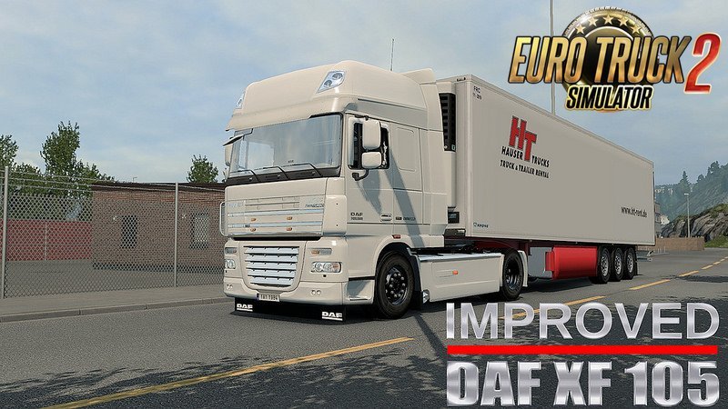 Improved DAF XF 105 by AlexeyP v1.4.1 [1.26.xs]