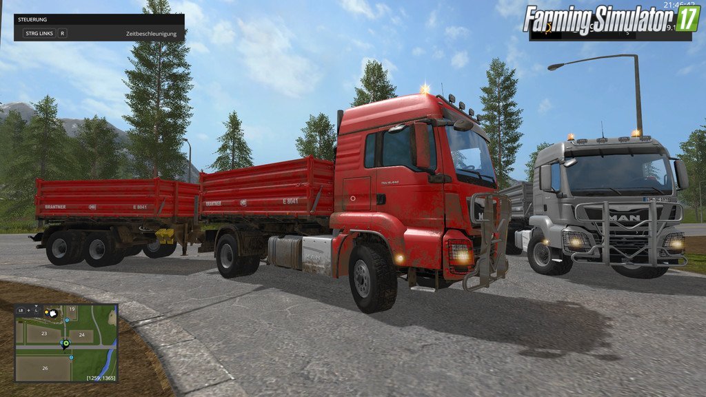 MAN TGS 18.440 Tipper Pack Mod for Fs17