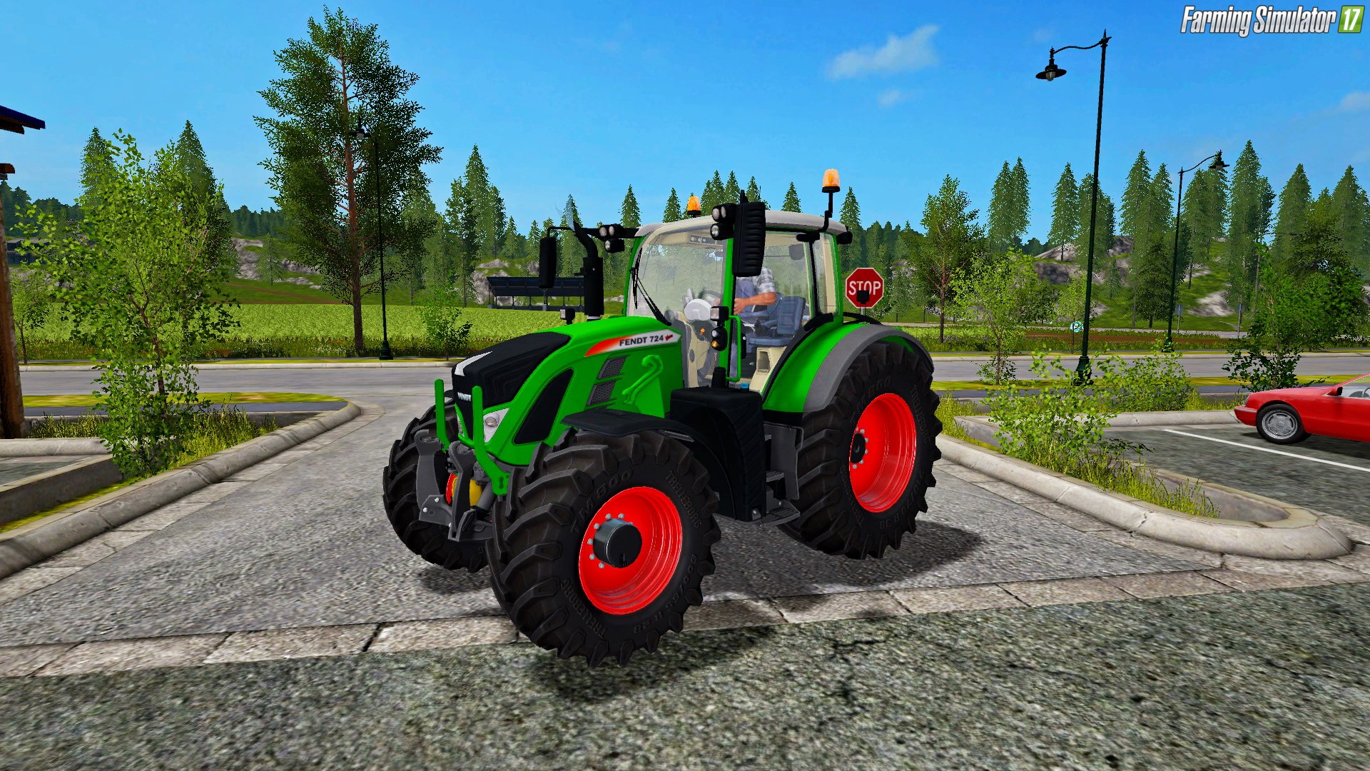 Fendt 700 with Mitas Pneumatic v1.0 for FS 17