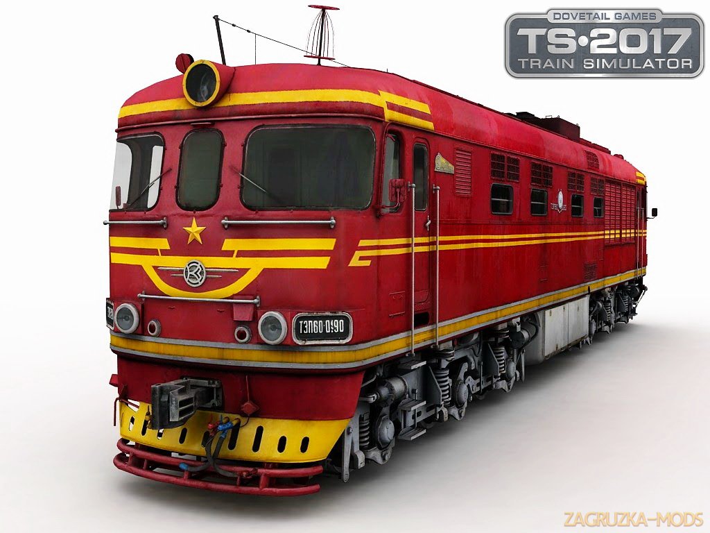 Diesel Locomotive TEP60-0190 v1.0 (Beta Version) for TS 2017