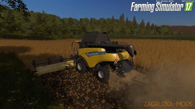 Combine New Holland CR 6.90 v1.1 for Fs17